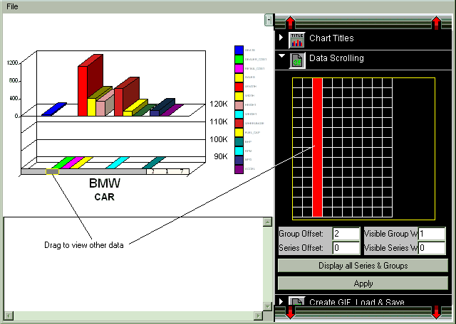 Data Scrolling options in the Graph Editor
