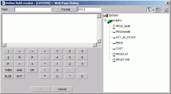 Define field creator